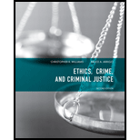 Ethics Crime, and Criminal Justice