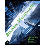 Business Mathematics-Text Only
