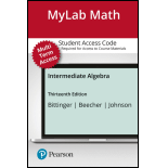MyLab Math Access Code (24 Months) for Intermediate Algebra