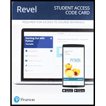 Revel for Starting Out With Python - Access Card