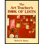 Art Teachers Book of Lists