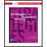 Strategies for Successful Writing: A Rhetoric, Research Guide, Reader and Handbook, MLA Update