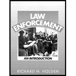 Law Enforcement : An Introduction