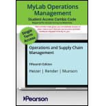 MyLab Operations Management with Pearson eText + Print Combo Access Code for Operations and Supply Chain Management