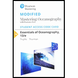 Mastering Oceanography with Pearson eText Access Code for Essentials of Oceanography