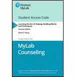 MyLab Counseling with Pearson eText Access Code for Learning the Art of Helping