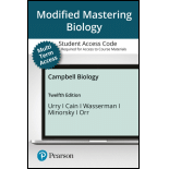 Campbell Biology - Modified Mastering Biology with Pearson eText Access Code