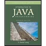 Introduction to Java Programming, Comprehensive Version | Southern ...