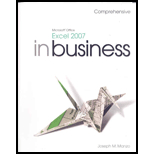 Microsoft Office Excel '07 in Business, Comprehensive - With Dvd