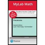 MyLab Math with Pearson eText Access Code for Precalculus