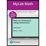 MyLab Math with Pearson eText Access Code for Math Lit