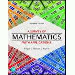 MyLab Math with Pearson eText (up to 18-weeks) + Print Combo Access Code for A Survey of Mathematics with Applications