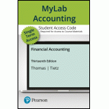 MyLab Accounting with Pearson eText Access Code for Financial ...