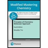 Mastering Chemistry with Pearson eText Access Code (18 Weeks) for Principles of Chemistry