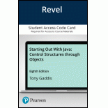 Revel Access Code for Starting Out With Java