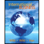 International Business : The Challenge of Globalization