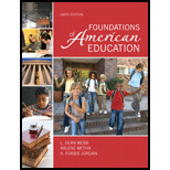 Foundations of American Education