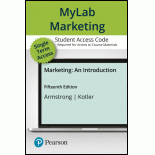 MyLab Marketing with Pearson eText Access Code for Marketing