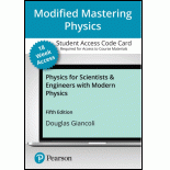 Mastering Physics with Pearson eText Access Code (18 Weeks) for Physics for Scientists & Engineers with Modern Physics