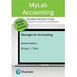 Managerial Accounting (Pearson+)