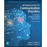 Introduction to Communication Disorders: A Lifespan Evidence-Based Perspective (Pearson+)