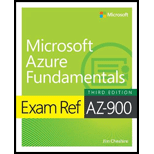 Examination Reference AZ-900 Microsoft Azure Fundamentals