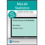 MyLab Statistics with Pearson eText (up to 24 months) Access Code for First Course in Probability, A