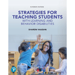Strategies for Teaching Students with Learning and Behavior Disabilities
