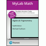 MyLab Math with Pearson eText (up to 18-weeks) Access Code for Algebra & Trigonometry