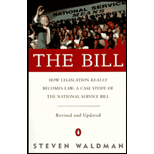 Bill : How Legislation Really Becomes Law in a Case Study of the National Service Bill