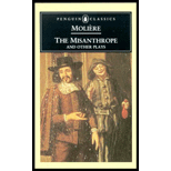 Misanthrope and Other Plays: New Selection