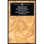 Prometheus Bound and Other Plays
