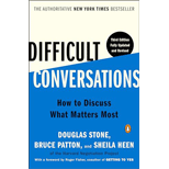 Difficult Conversations