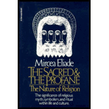 Sacred and the Profane: The Nature of Religion