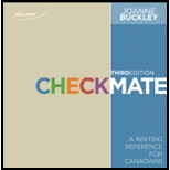 Checkmate : Writer's Reference for Canadians