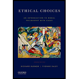 Ethical Choices: An Introduction to Moral Philosophy with Cases