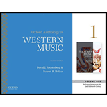 Oxford Anthology of Western Music, Volume 1