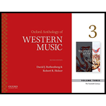 Oxford Anthology of Western Music, Volume 3