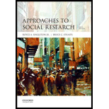 Approaches to Social Research