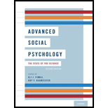 Advanced Social Psychology: The State of the Science