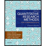 Quantitative Research Methods for Communication: A Hands-On Approach