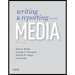 Writing and Reporting for the Media - With Workbook