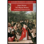 John Donne : Major Works including Songs and Sonnets and sermons