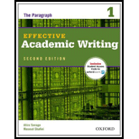Effective Academic Writing 1 - With Access