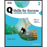 Q Skills for Success: Level 2: Listening & Speaking Student Book - With Access