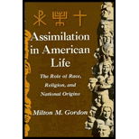 Assimilation in American Life: The Role of Race, Religion and National Origins (Paperback)