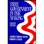 Free Government in the Making (Hardback)