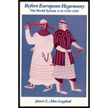 Before European Hegemony: The World System A.D. 1250-1350
