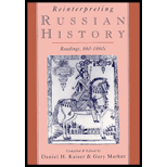 Reinterpreting Russian History: Readings, 860-1860's