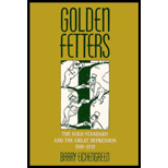 Golden Fetters : The Gold Standard and the Great Depression, 1919-1939